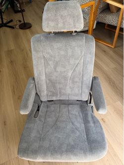 Mazda MPV Captains Chair OEM Gray Velour Seat
