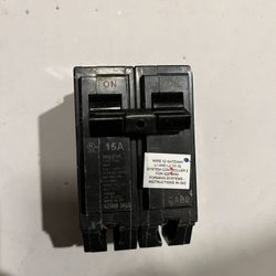 NEW GE/ABB THQL2115 2 Pole 15 Amp 120/240 Volt Plug On Type THQL Circuit Breaker 3 Available