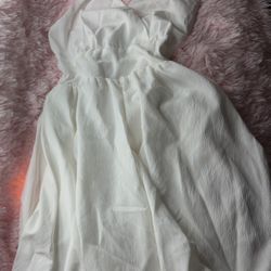 White Summer Dress 