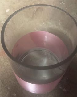 Glass Cylindrical Vase