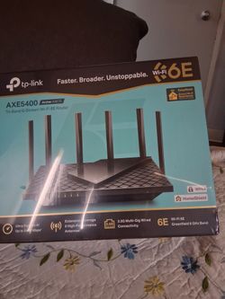 TP-Link Archer AXE75 Wi-Fi 6E Router