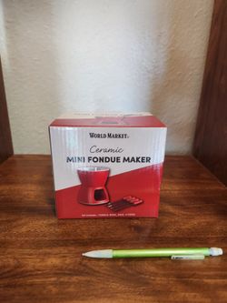 Mini Ceramic Fondue Maker