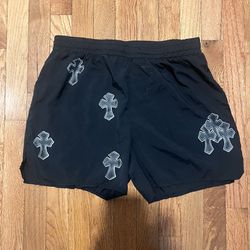 Black Cross Shorts Size-Small(Free Shipping)