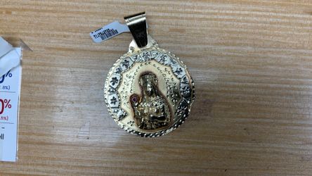 14K Gold Religious Pendant 31.9 Grams