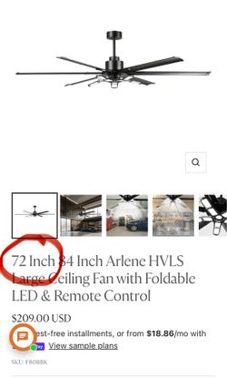 Multiple ceiling fan and chandelier
