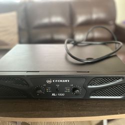 Crown XLi 1500 Amplifier