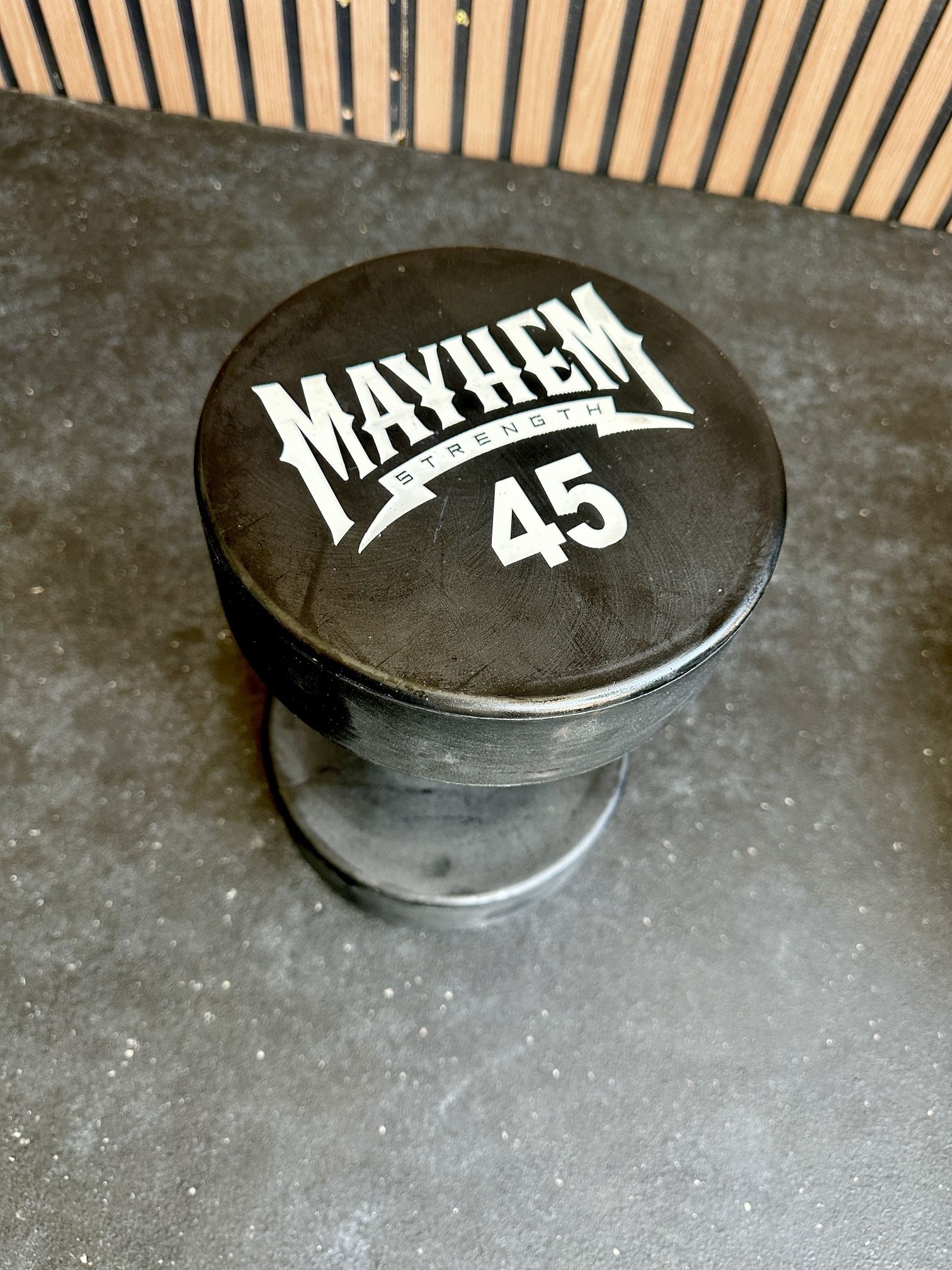 Mayhem Strength 45lb Dumbbell