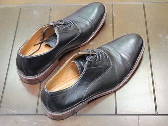 13 Black Cap Toe Oxford Dress Shoes Good Fellow & CO