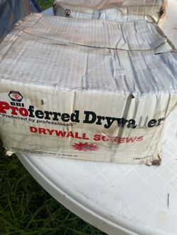3 boxes of Preferred Drywaller #6 x 1-inch drywall screws