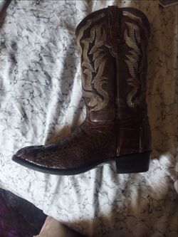 Size10.5 el precidente crockadial and belt 38"