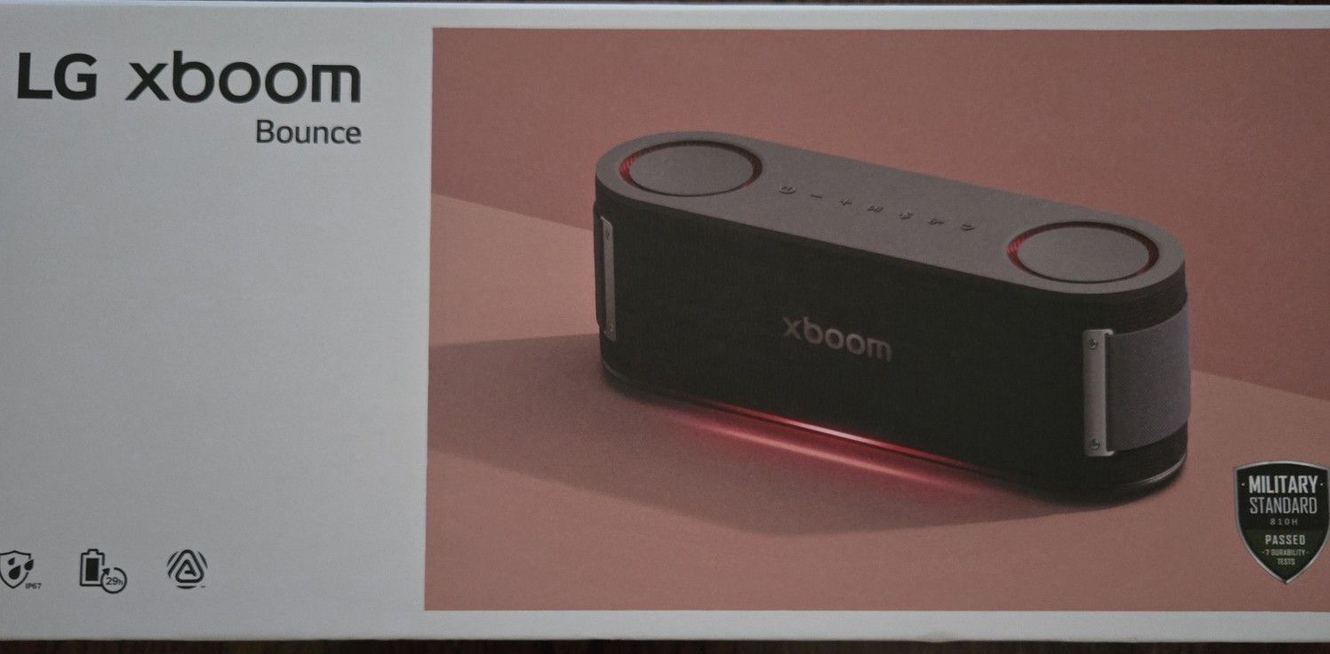 LG Xboom Bounce Bluetooth Speaker