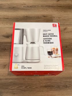 Brand New ZWILLING Enfinigy Drip Coffee Maker with Thermo Carafe 10 Cup,