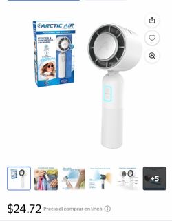 Arctic Air Cool Touch - Ventilador Portátil de Mano