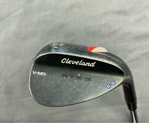 Cleveland RTX-3 56°/11 V-MG Black Wedge RH KBS Steel Shaft Used