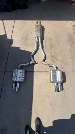 2020 mustang gt PP1 Quad tip exhaust