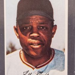 WILLIE MAYS 1970 Baseball Issue Sports Stars Stickers Magazine Card