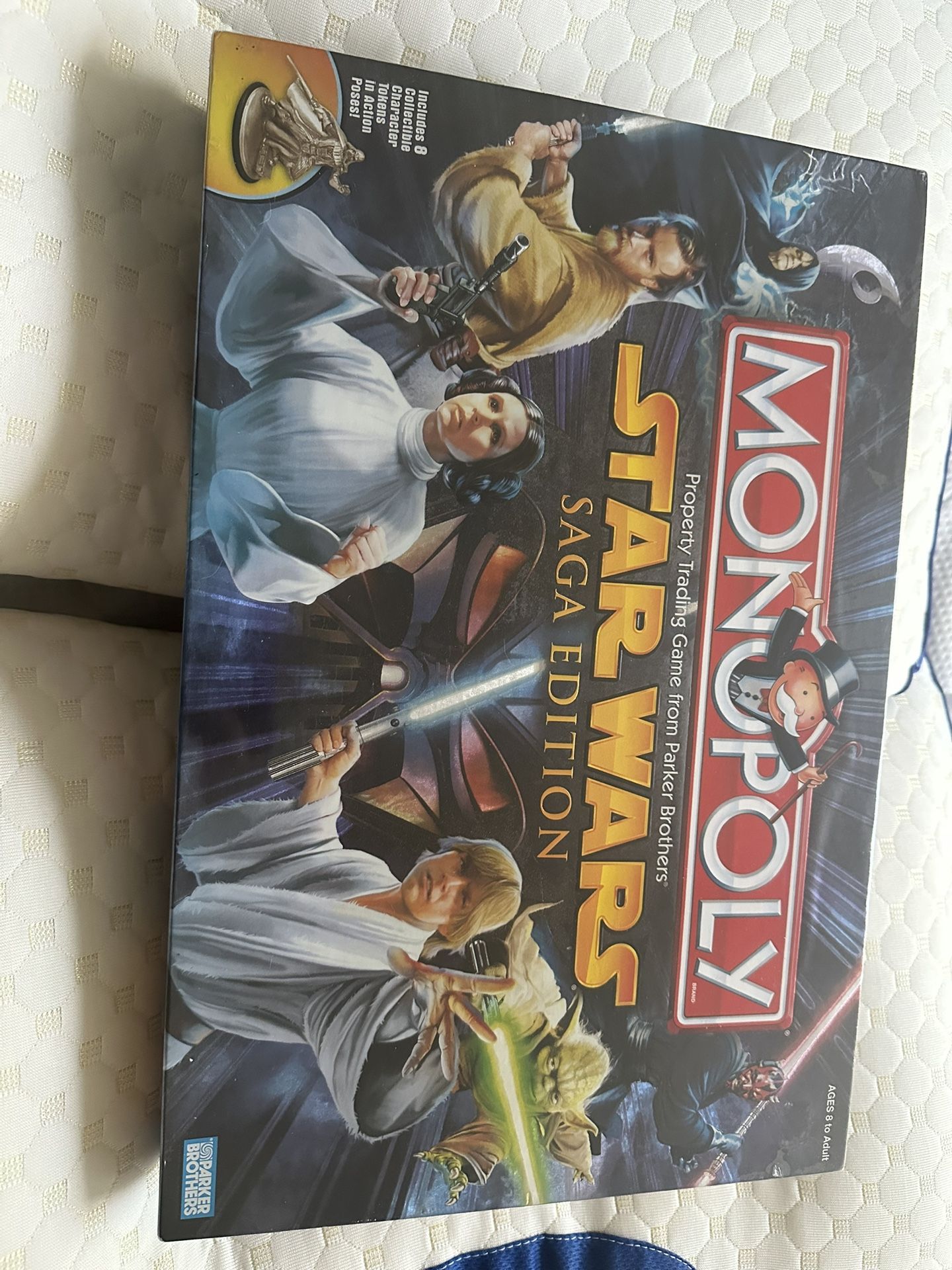 Star Wars 2005 Saga Edition Monopoly Board Game