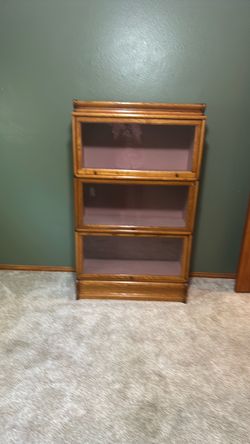Antique lawyers bookcase