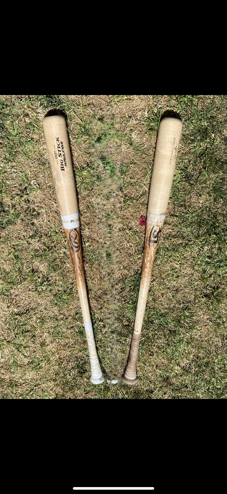 2 Wood Bats For Sale