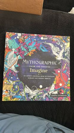 Mythographic Color and Discover: Imagine: An Artist's Coloring Book of Fantastic