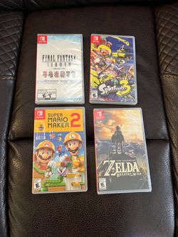 Nintendo switch games * Prices below