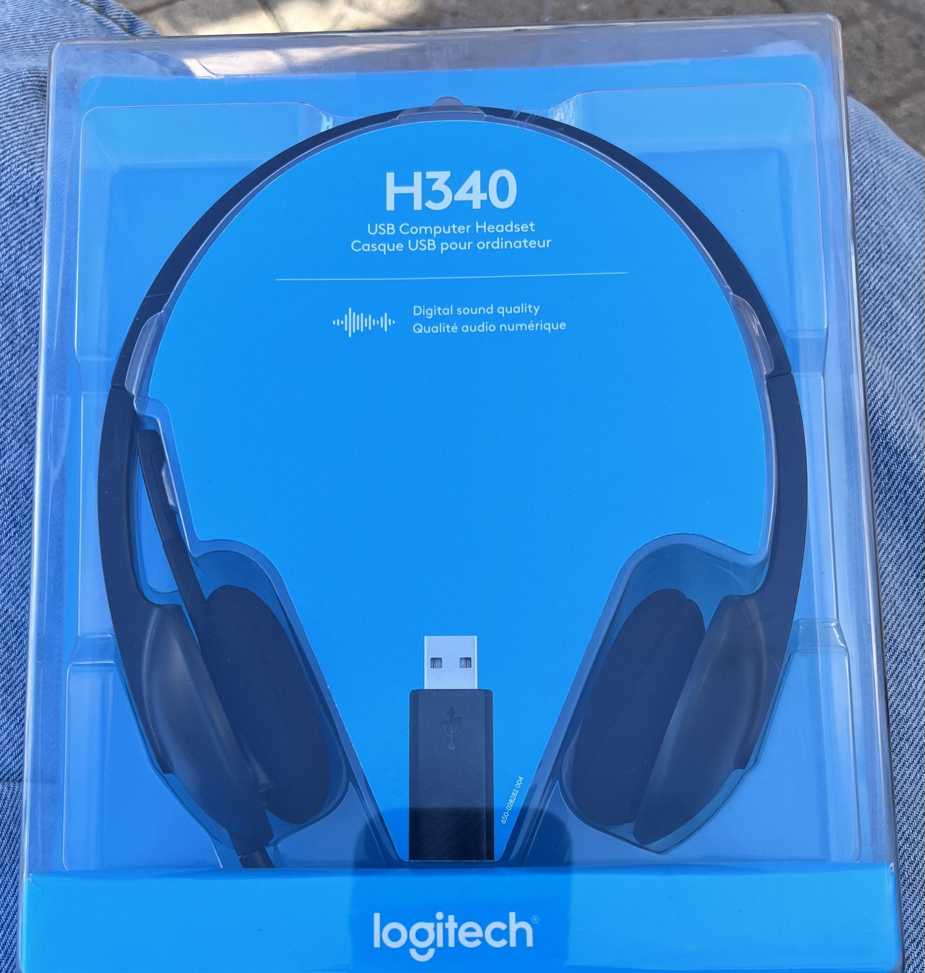 Logitech H340 USB COMPUTER HEADSET 