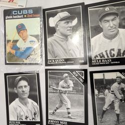 15 Cards 1916 To 1940  Baseballs Players
