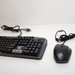 Logitech G710+ Wired Gaming Keyboard and Mouse 