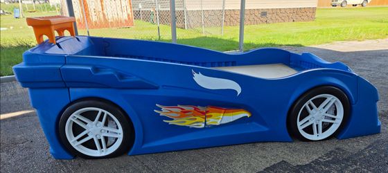 Kids Hot Wheels Bed