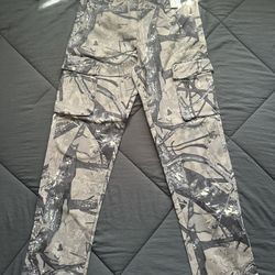 Camo Cargos Pants 34x30