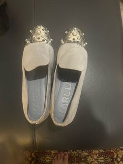 Karl lagerfield women’s platform flats