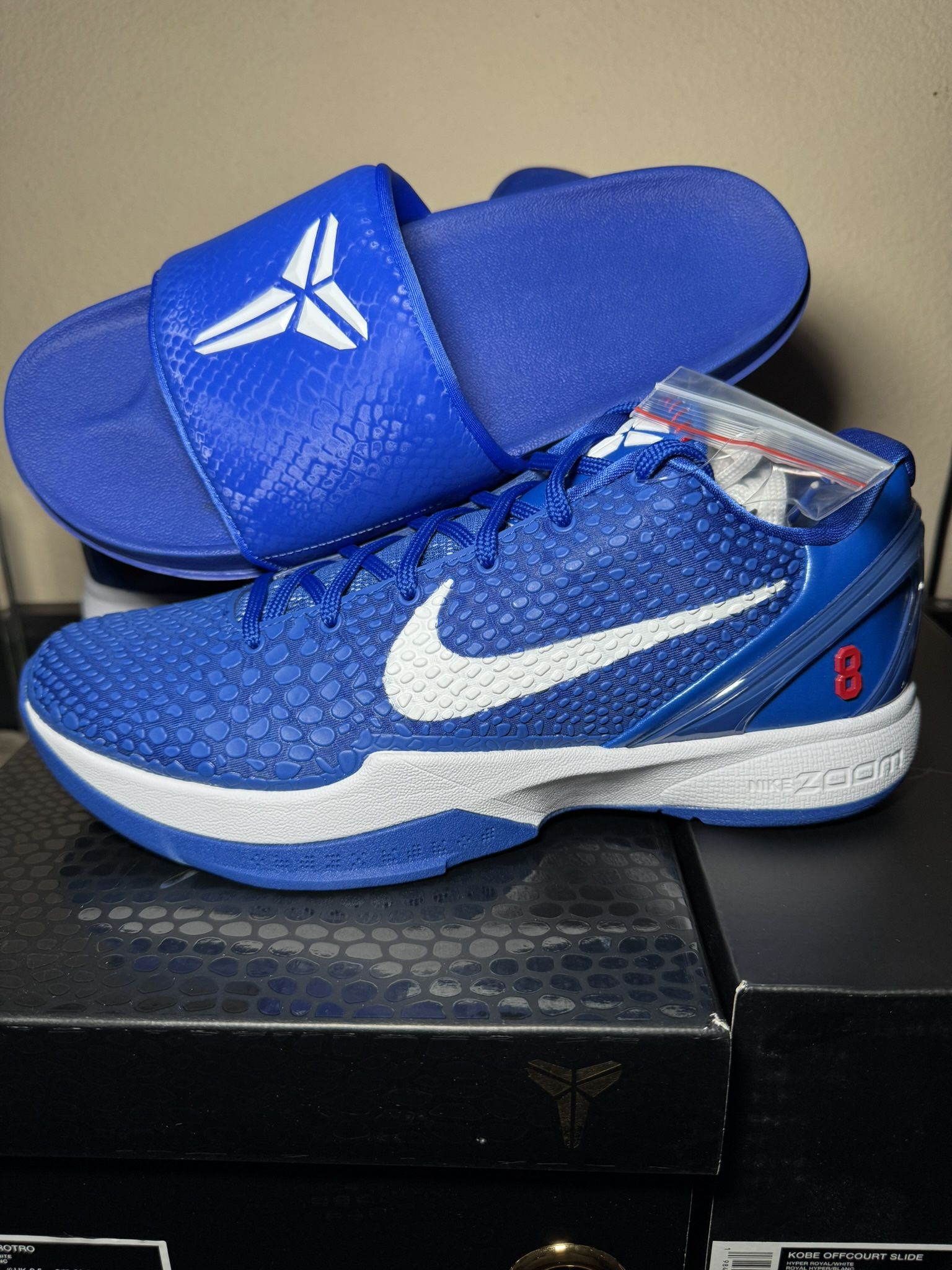 Kobe 6 Dodgers And Slides Bundle