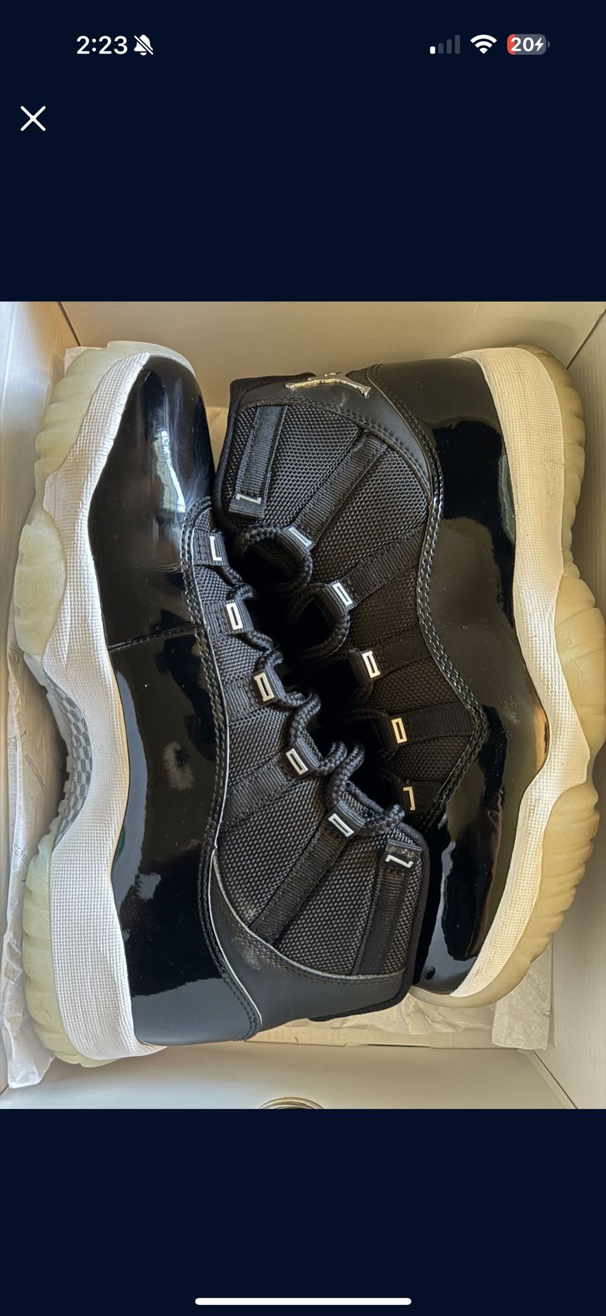Jordan 11 Jubilee Size 9