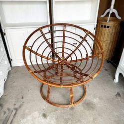 Papasan Chair- Circle Chair-Rattan