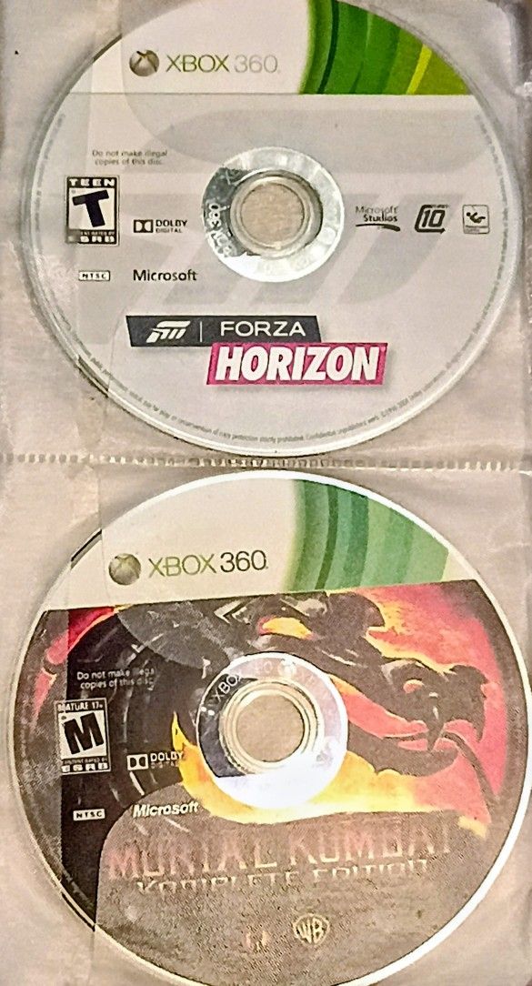 Xbox 360 Games  (27 ea)