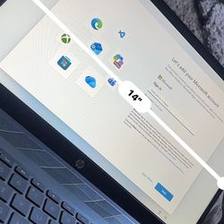 HP touchscreen laptop