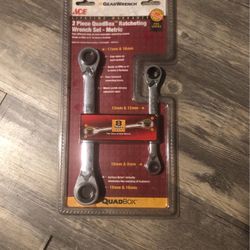 Wrench Set Ratcheting 