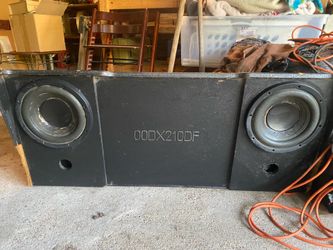 Various Speakers and Speaker Boxes