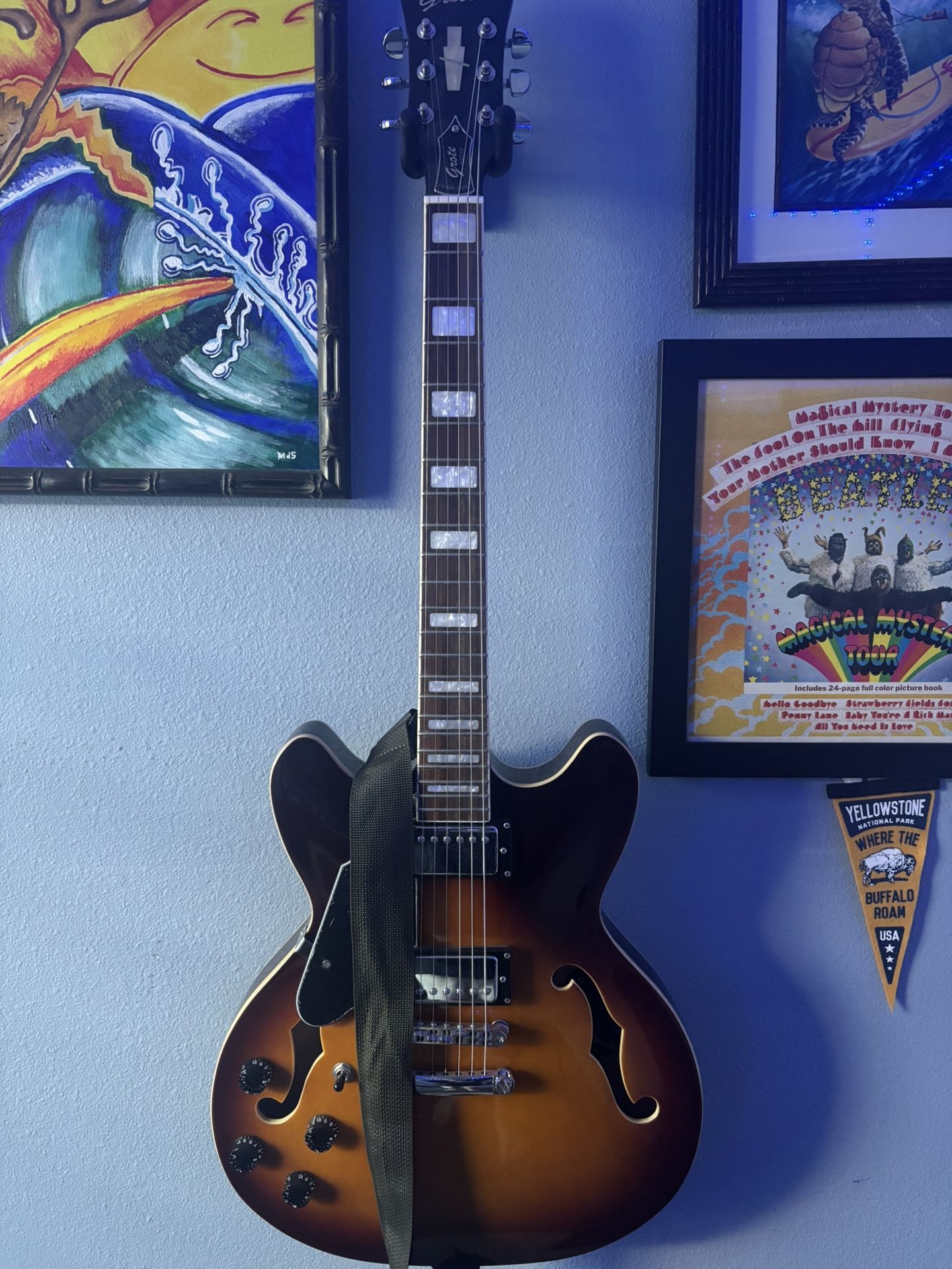 Grote Left Handed Guitar