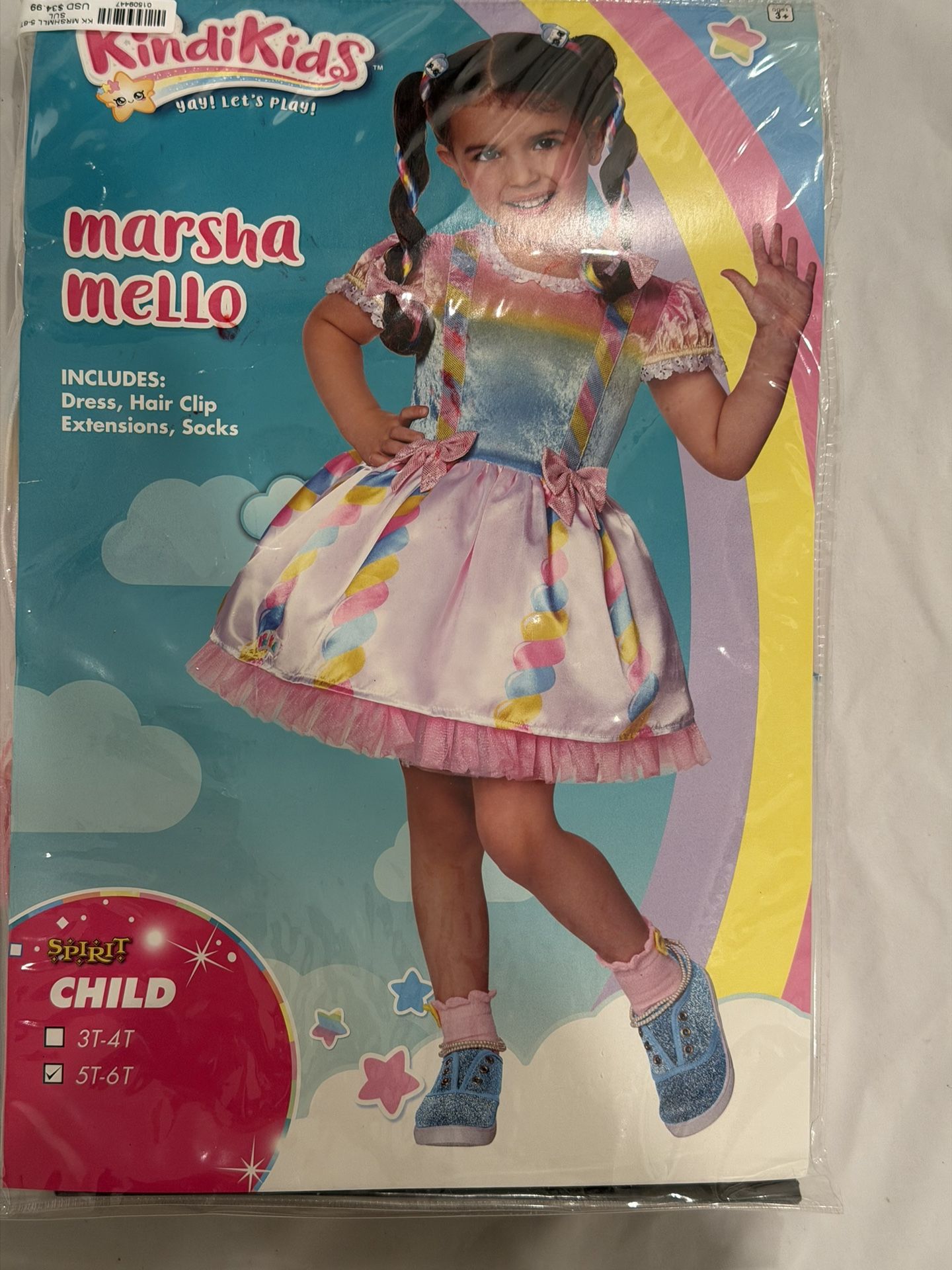 Kindikids Marshmallow Girl Costume 
