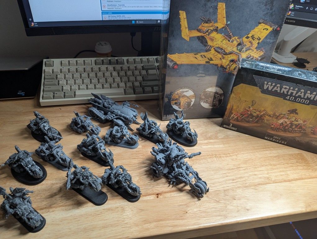 Orks Warbikers Warhammer 40k