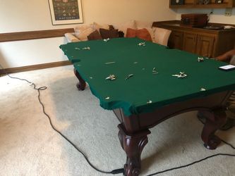 Professional pool table movers
