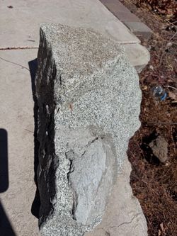 Large decorative boulder rock