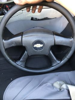 Chevy steering wheel
