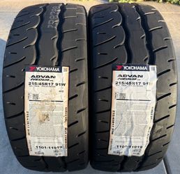 BRAND NEW 215/45R17 Yokohama ADVAN NEOVA AD09 Tires 215-45-17 215 45 17 Like Michelin Pilot Sport $175 EACH
