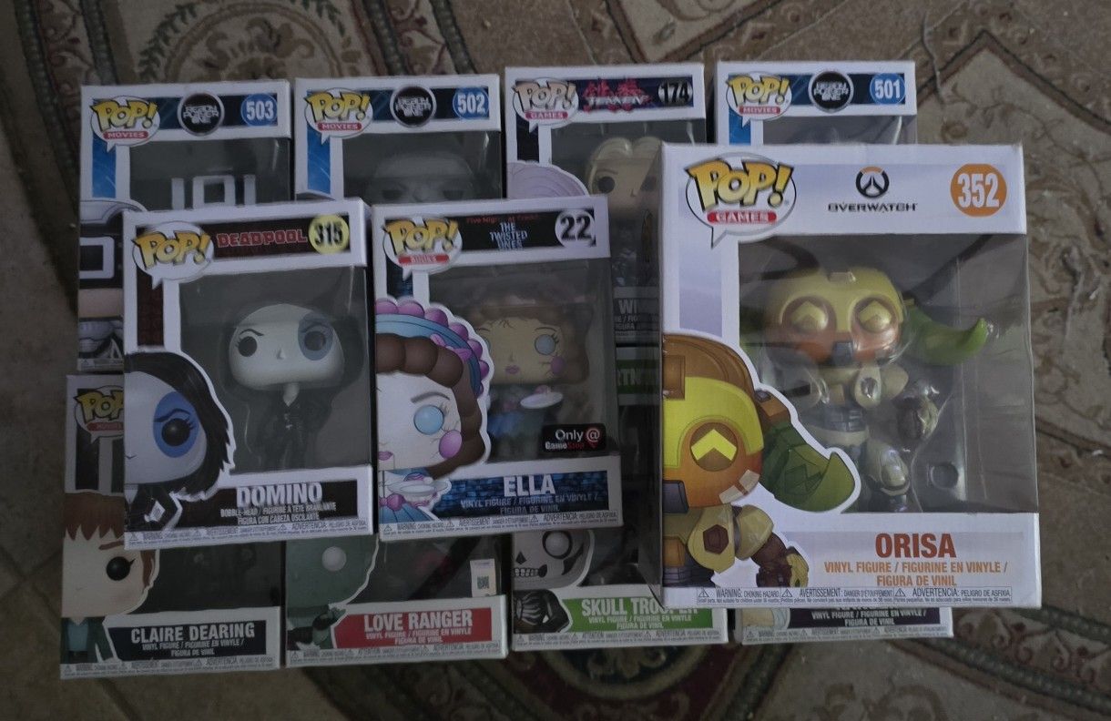 30 For Entire Lot Funko POP Assorted 5.00 Each Or 30 For Entire Lot