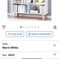 White shelves/Storage/bookcase 