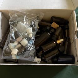  Essential Oil Bottles/. Clean /See Pics