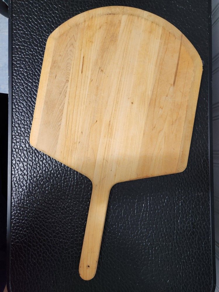 Wood Pizza Peel W/ Pizza Making Book