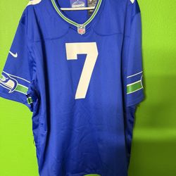 Seattle Seahawks Jersey  Geno smith Size XXL